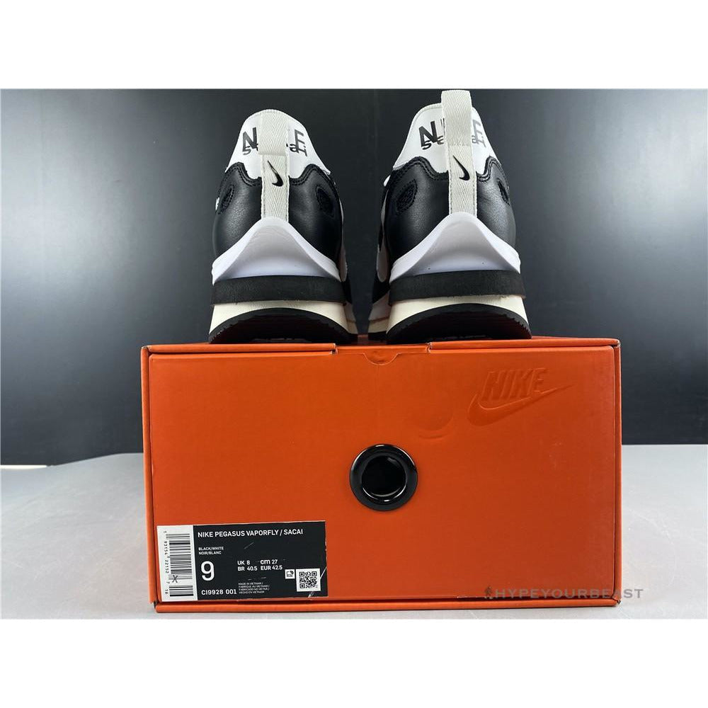 Sacai X Nike Pegasus Vaporfly Black