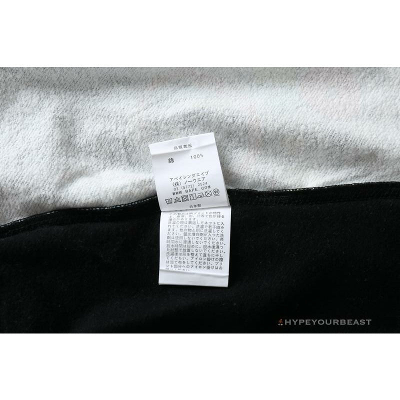 BAPE Badge LOGO Sticker Style Stitching Hoodie