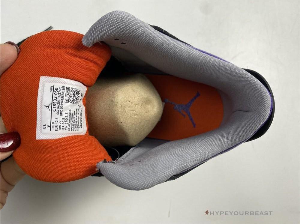 Air Jordan 3 'Court Purple Black Cement'