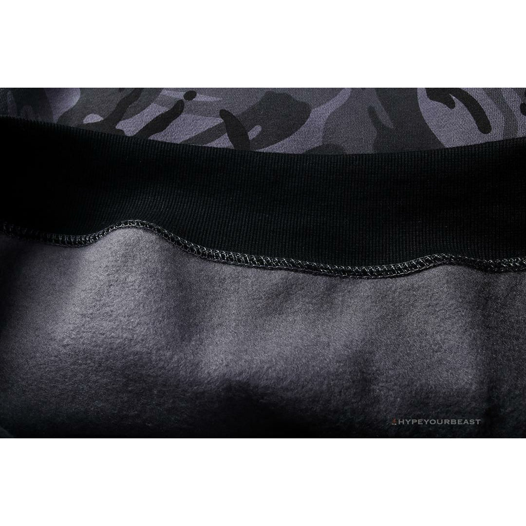 Bape Camo Hoodie Black Camouflage