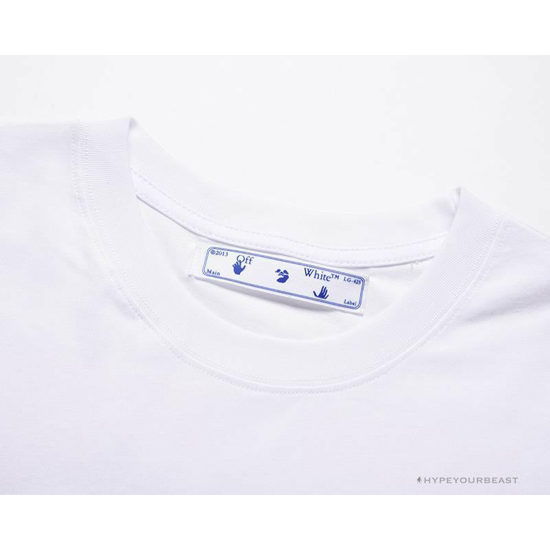 OFF-WHITE Hawaiian Cow Arrow Tee Shirt "WHITE'