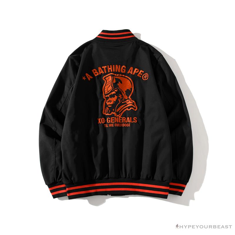 BAPE x XO Red Jacket Baseball Uniform