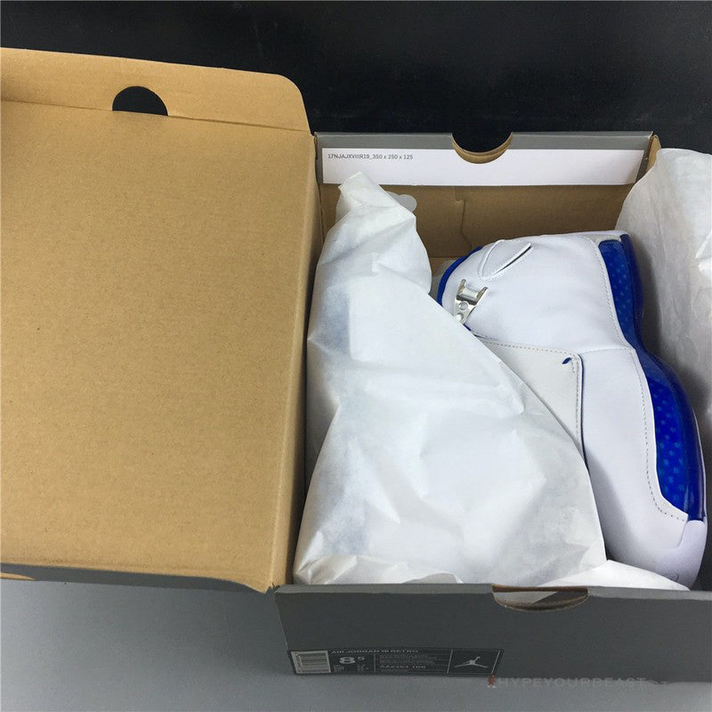 Air Jordan 18 Retro 'White Sport Royal'