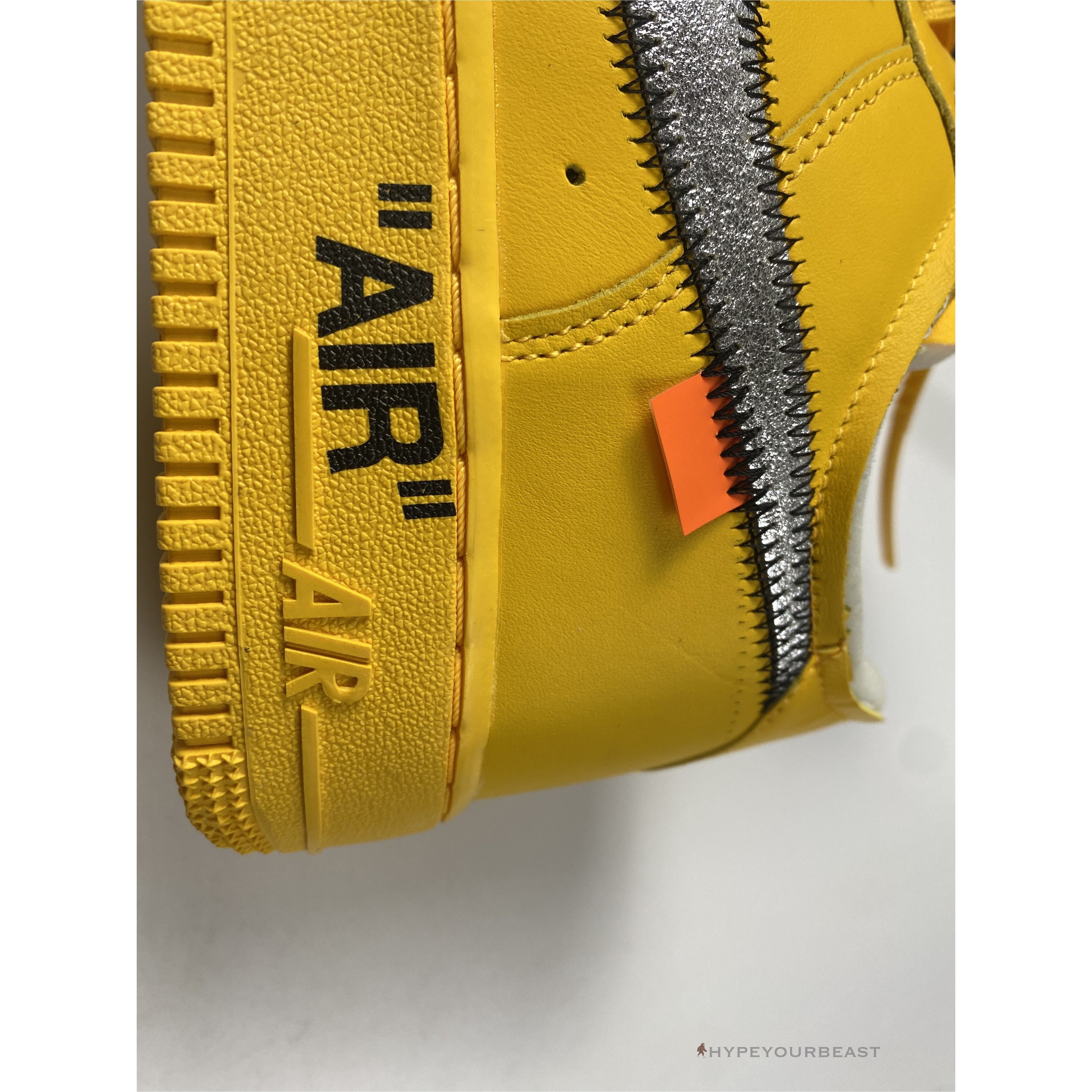 Off White X Air Force 1 Low 'Yellow'