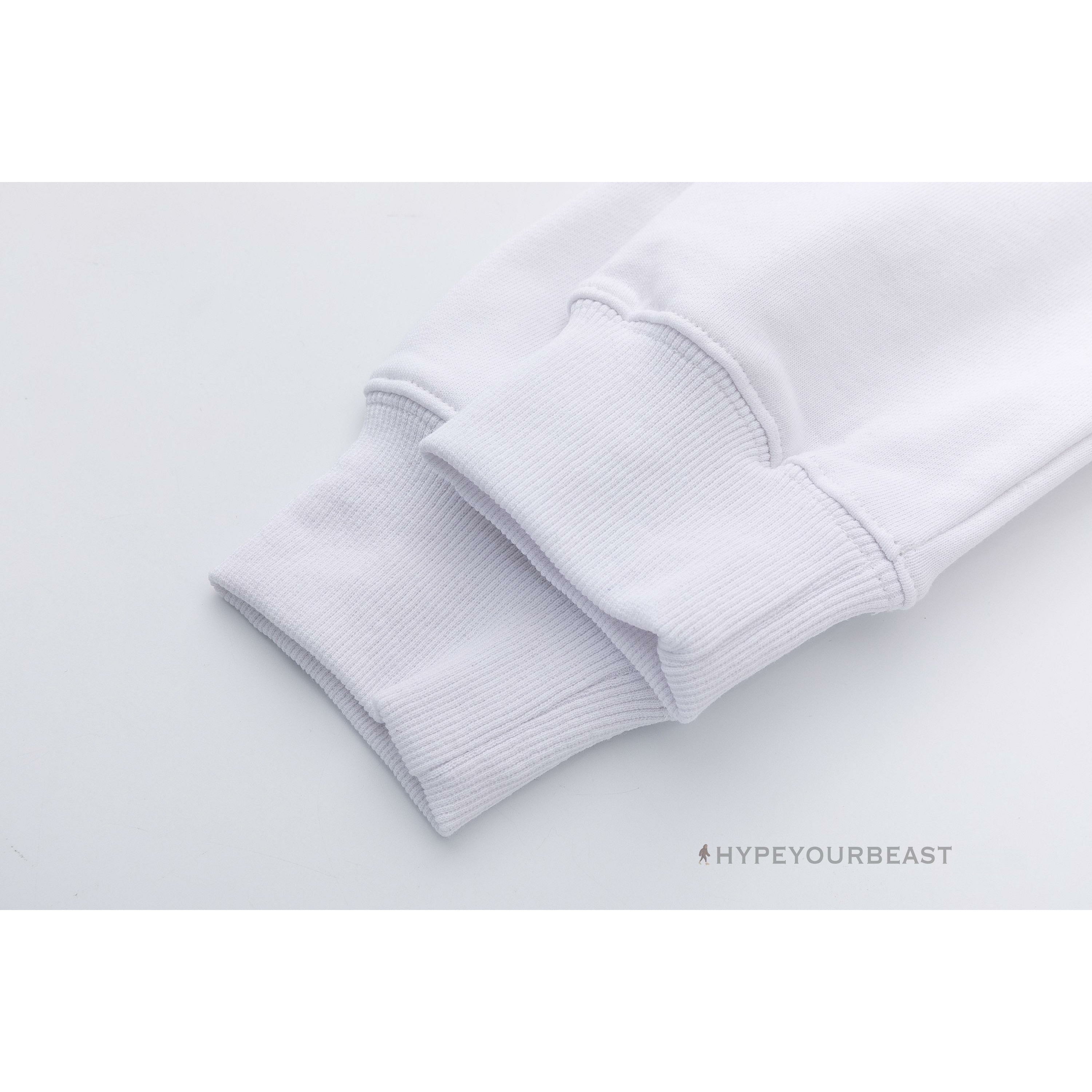 Off White Hoodie Flamingo - White