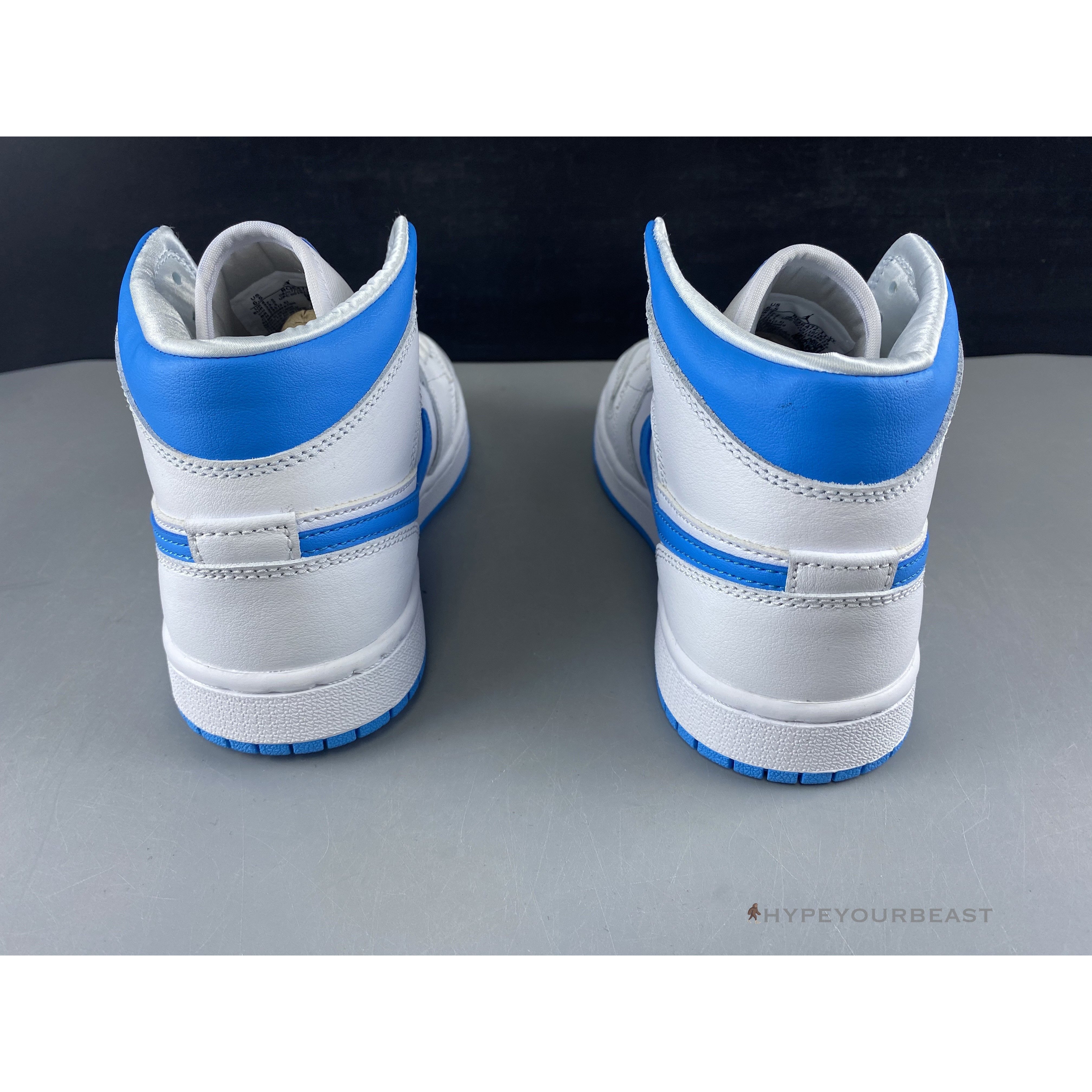 Air Jordan 1 Mid Sail Light Blue