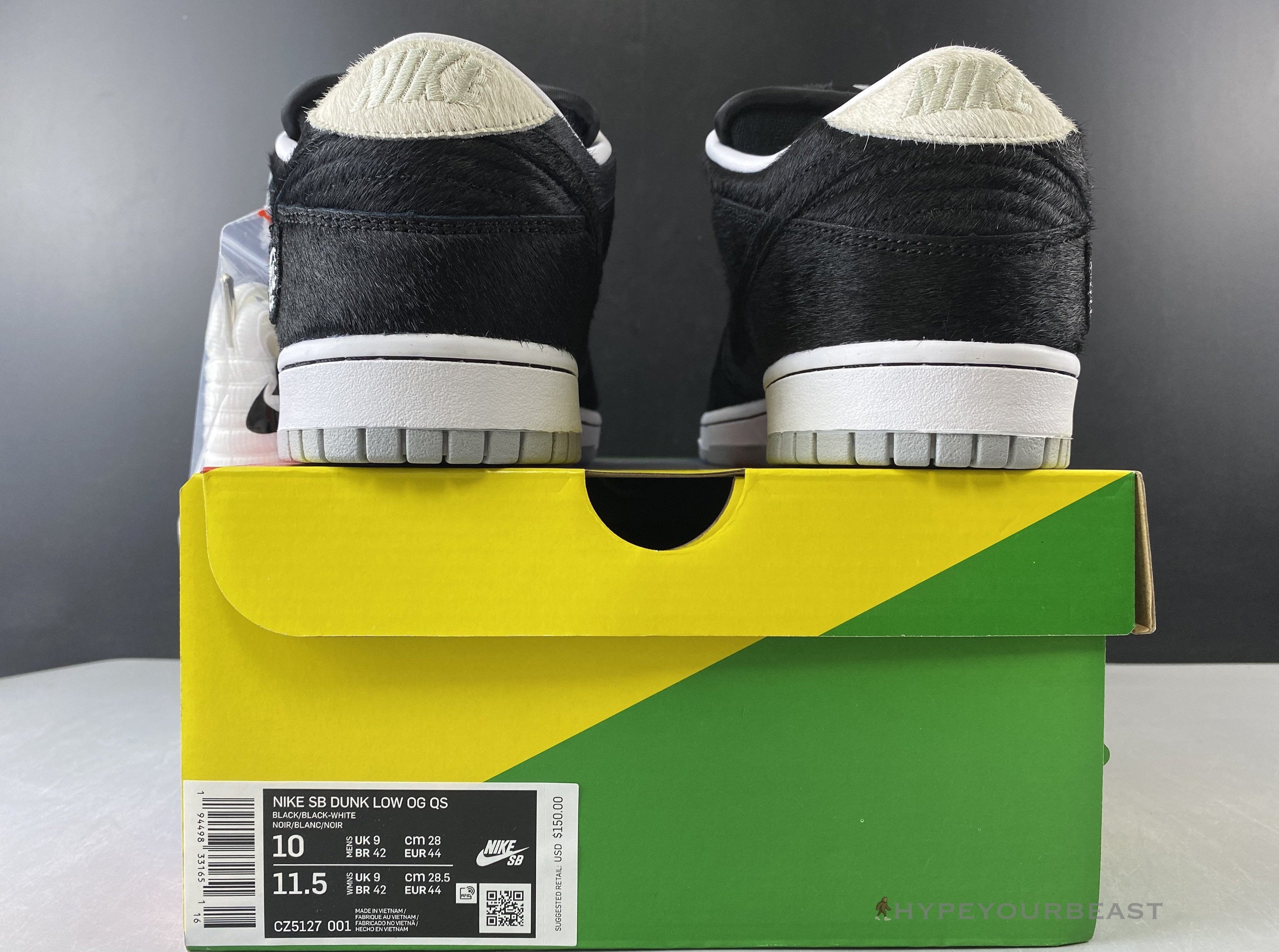 Nike Dunk SB Low Black Medicom Toy
