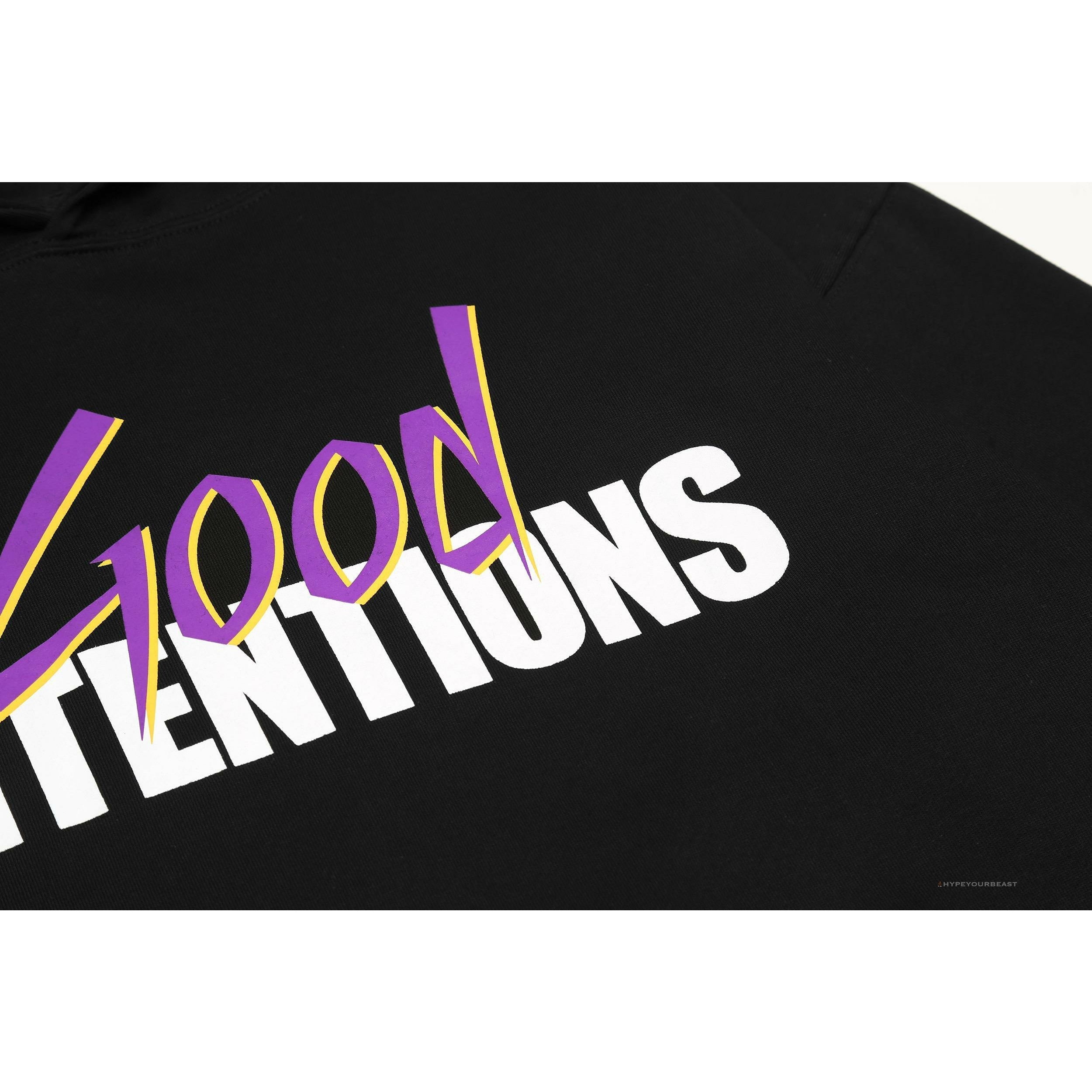Vlone Hoodie Black Good Intention