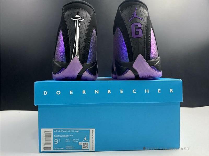 Air Jordan 14 'Doernbecher' Purple