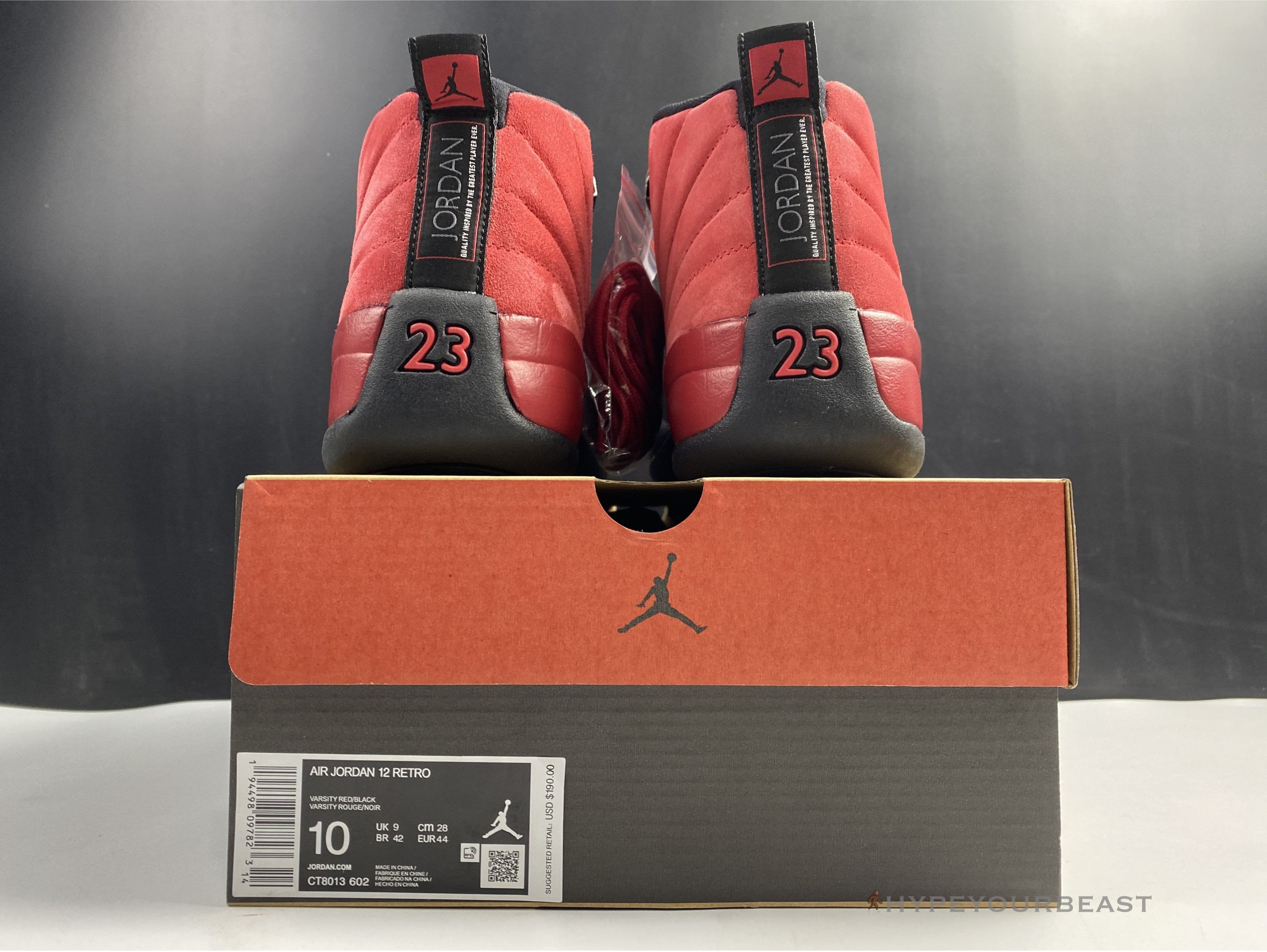 Air Jordan 12 'Reverse Flu Game'