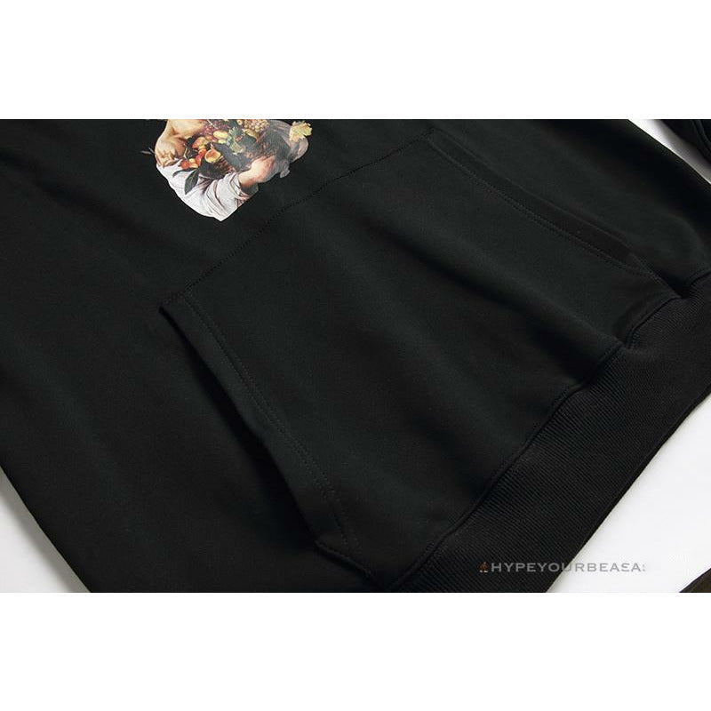 Off White Hoodie Black Fruits