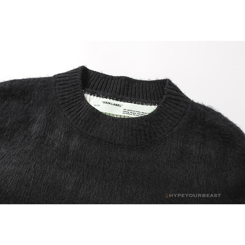 Off White Sweater Black