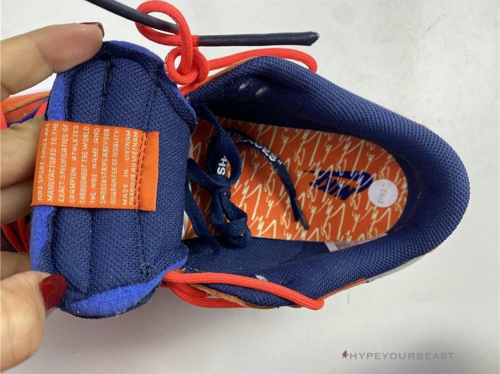 Futura X Off-White X Nike Dunk Low Orange