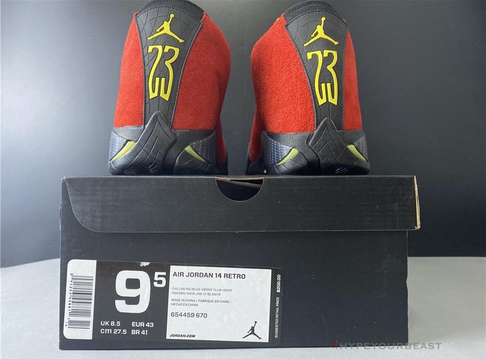 Air Jordan 14 Ferarri 'Red'