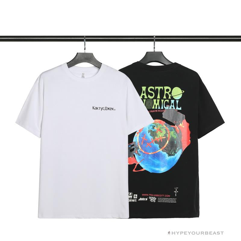 OFF-WHITE Travis Scott Cactus Jack Kakty Comek Tee Shirt 'WHITE'