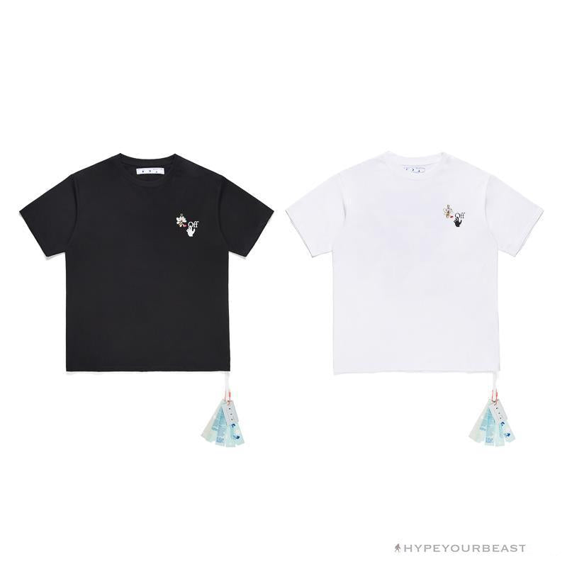 OFF-WHITE Takashi Murakami Sunflower Tee Shirt 'WHITE'