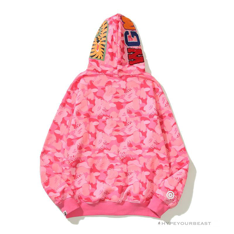 Bape Hoodie Pink