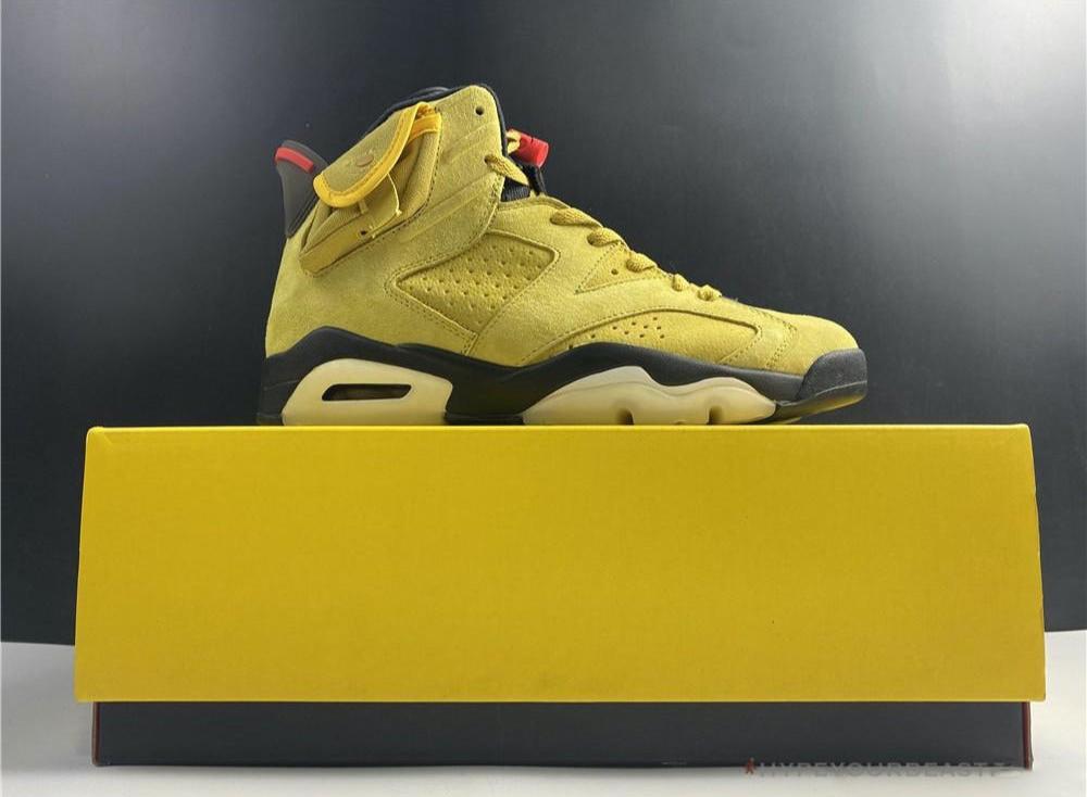 Air Jordan 6 Retro Travis Scott Yellow