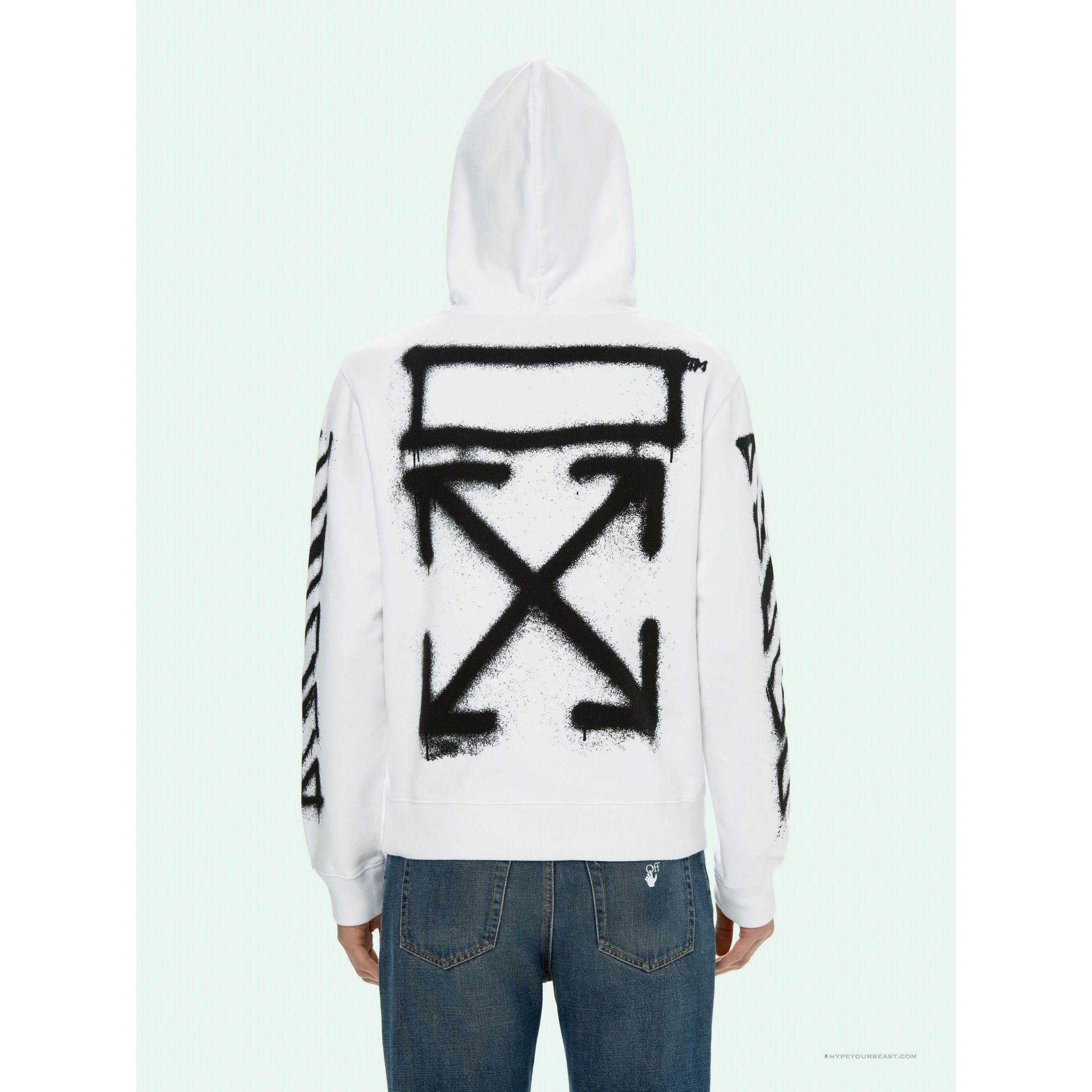 Off White Hoodie White BC