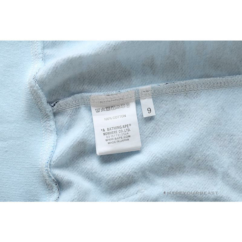 Bape Camo Hoodie Shark Head BLUE