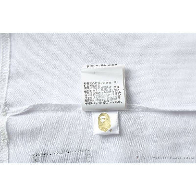 BAPE Little Dinosaur Cartoon Line Tee Shirt