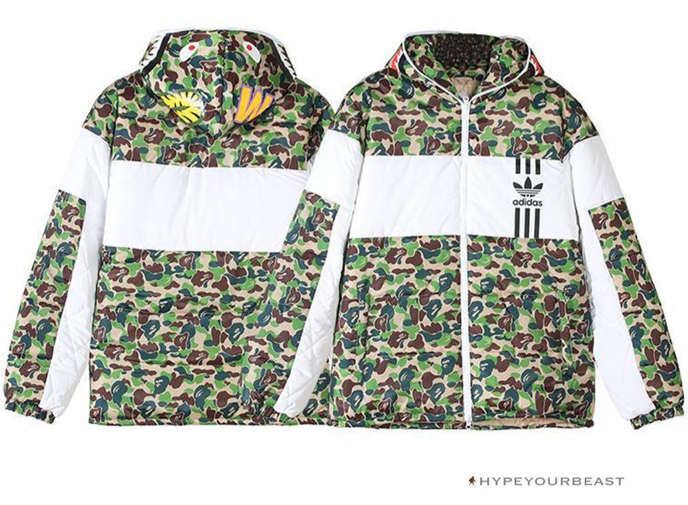 Adidas X Bape Camo Jacket