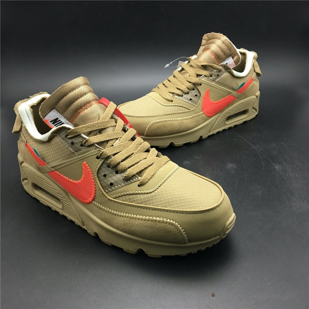 Off White x Nike Air Max 90 "Desert Ore"