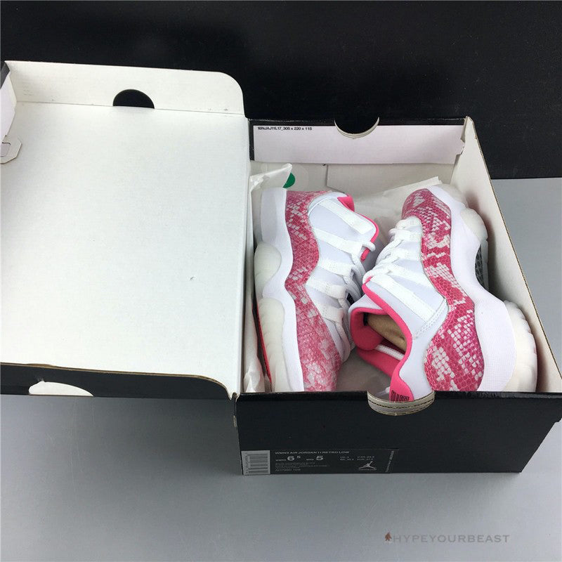 Air Jordan 11 Low 'White / Pink'