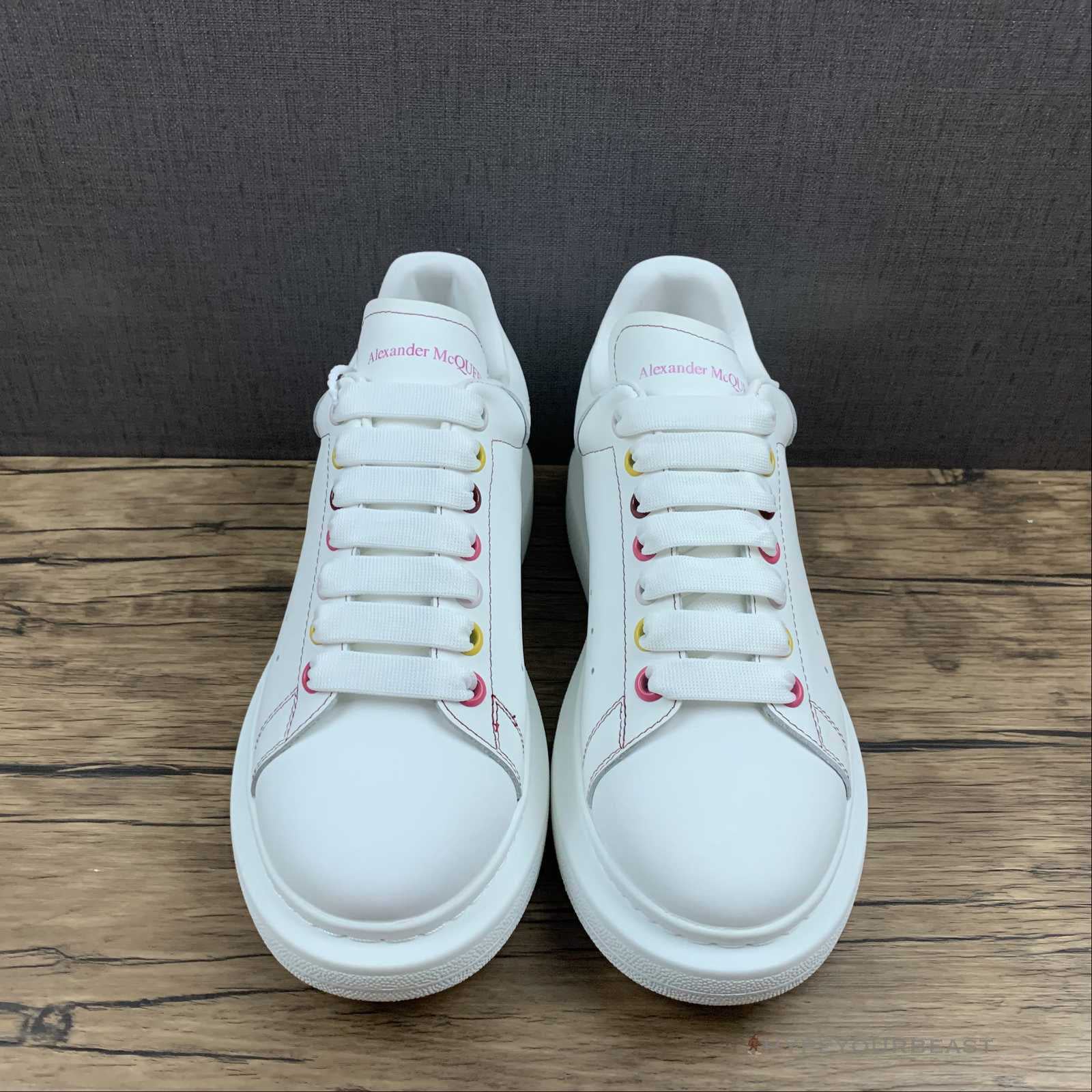 Alexander McQueen White / White / Pink