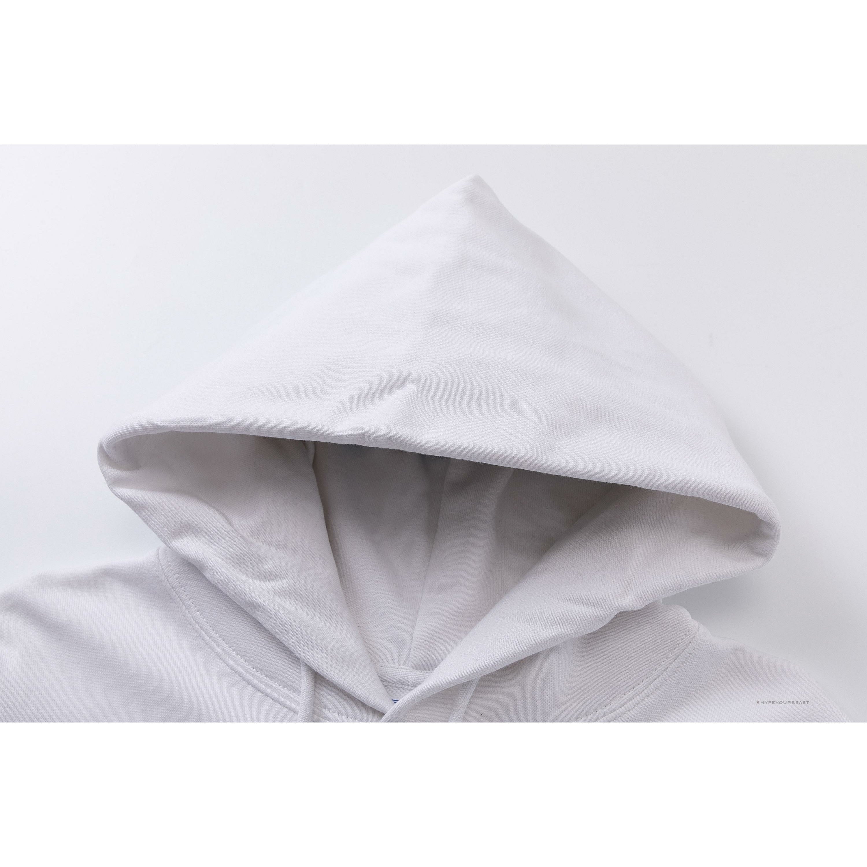 Off White Hoodie Machine White