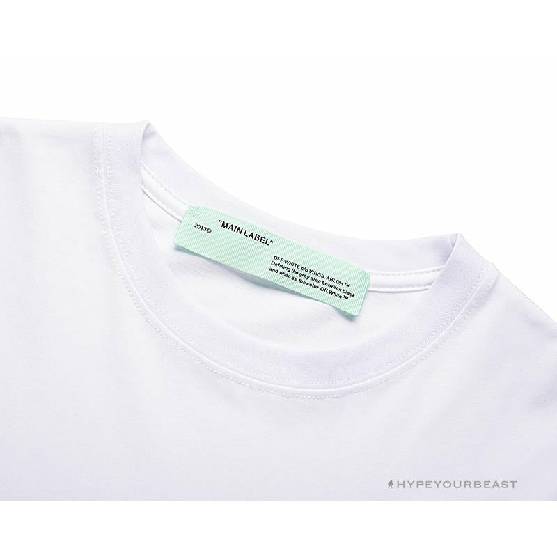 OFF-WHITE Joint Running Mickey Mouse Arrow Tee Shirt 'WHITE'