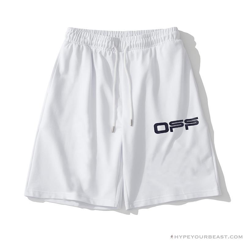 OFF-WHITE Cabin Baggage Shorts 'WHITE'