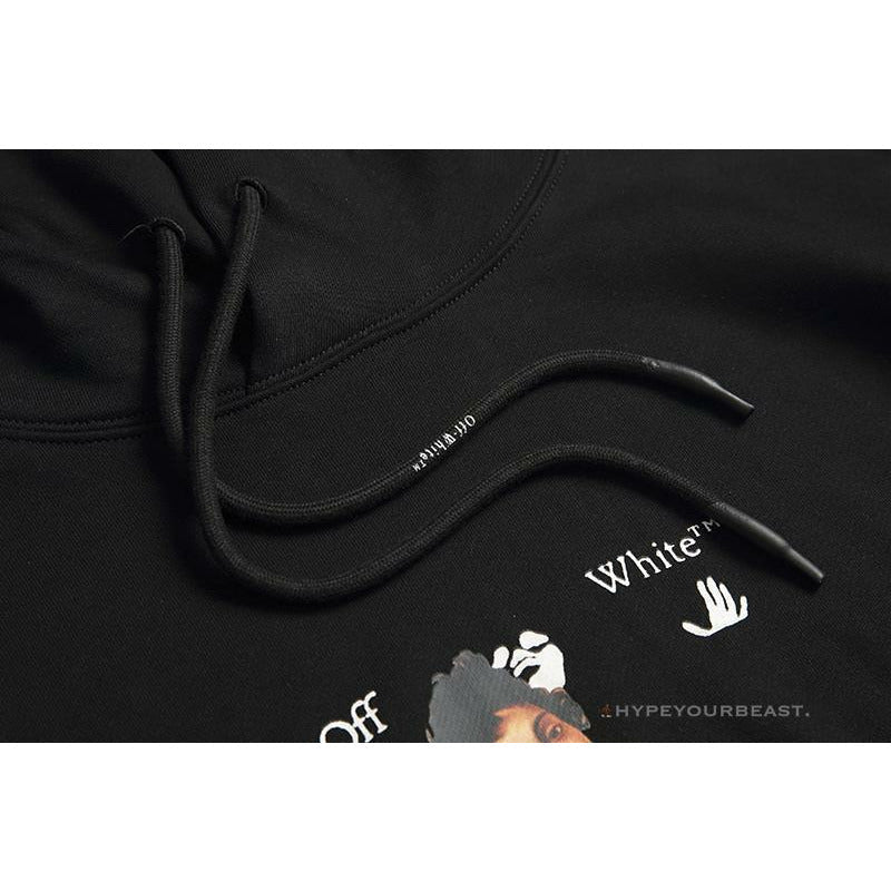 Off White Hoodie Black Fruits