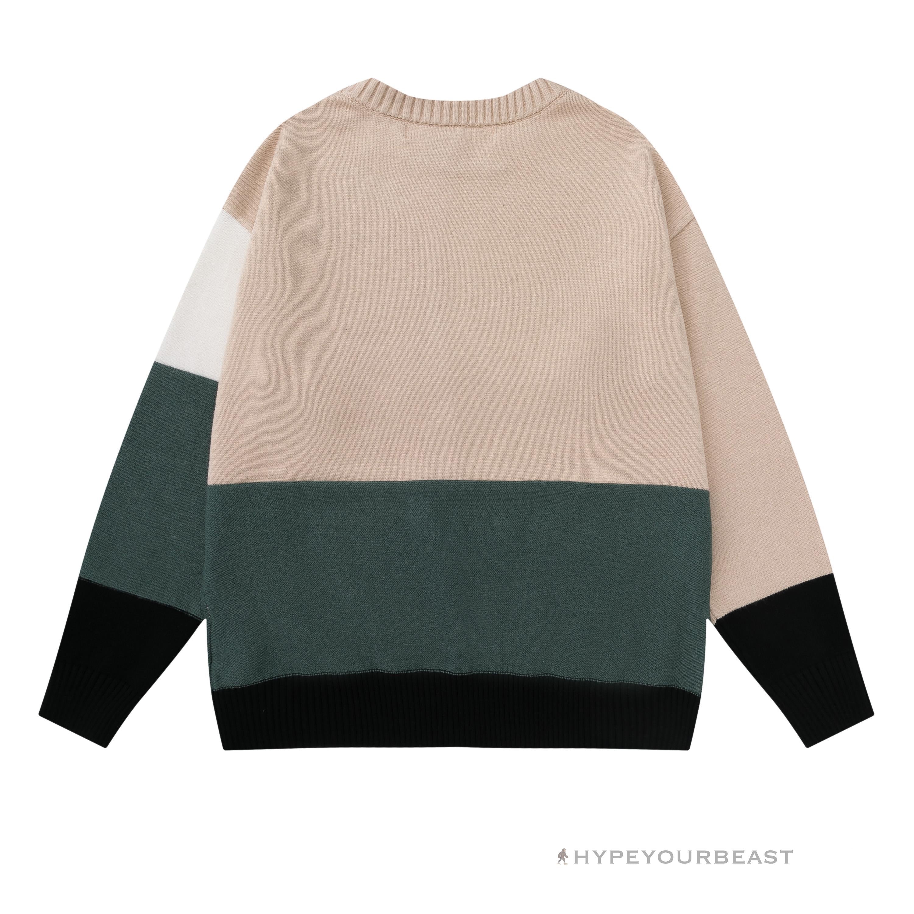 Off-White Shirt - Khaki & Green