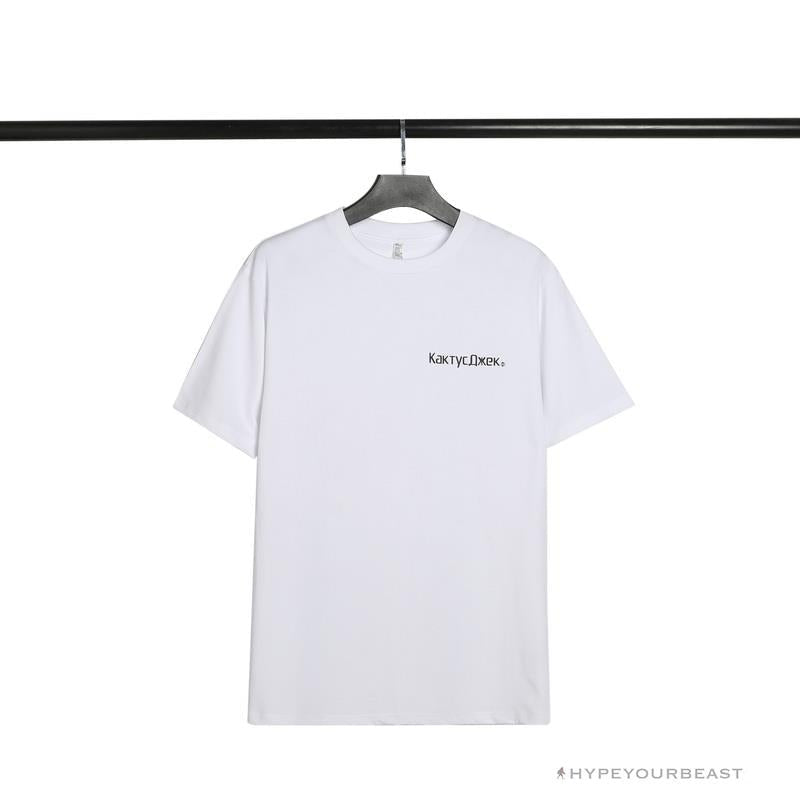OFF-WHITE Travis Scott Cactus Jack Kakty Comek Tee Shirt 'WHITE'