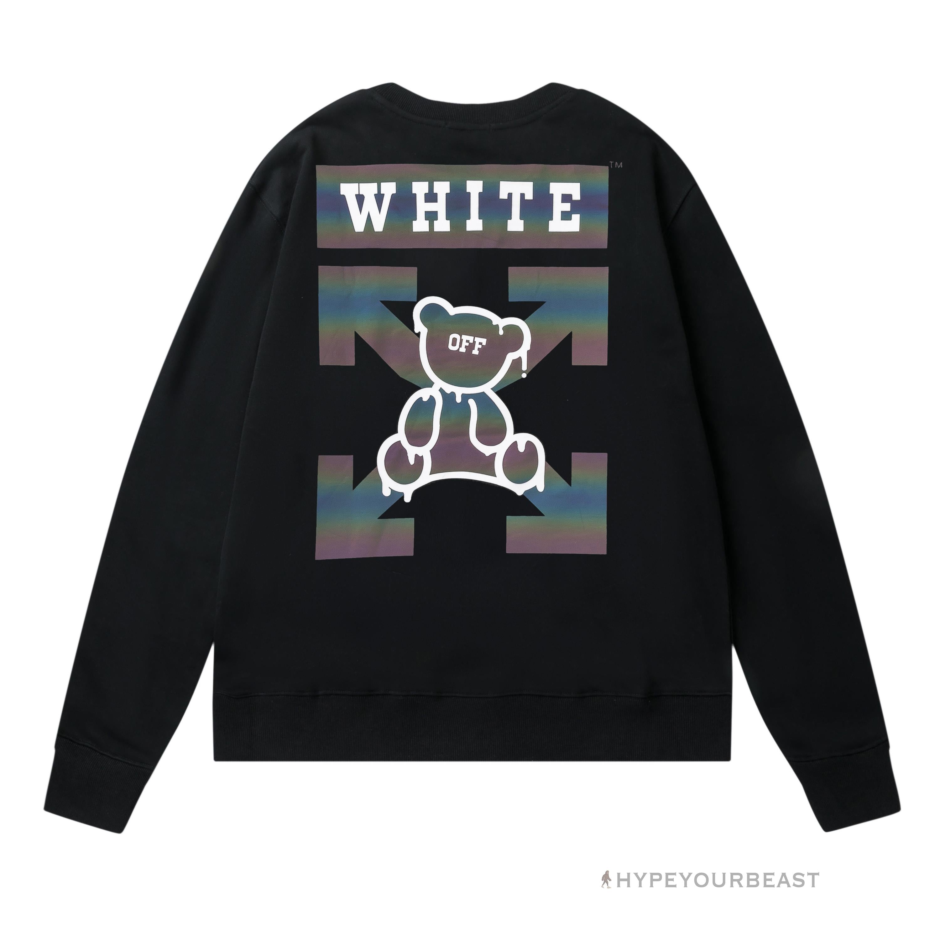 Off White Shirt Bear - Black