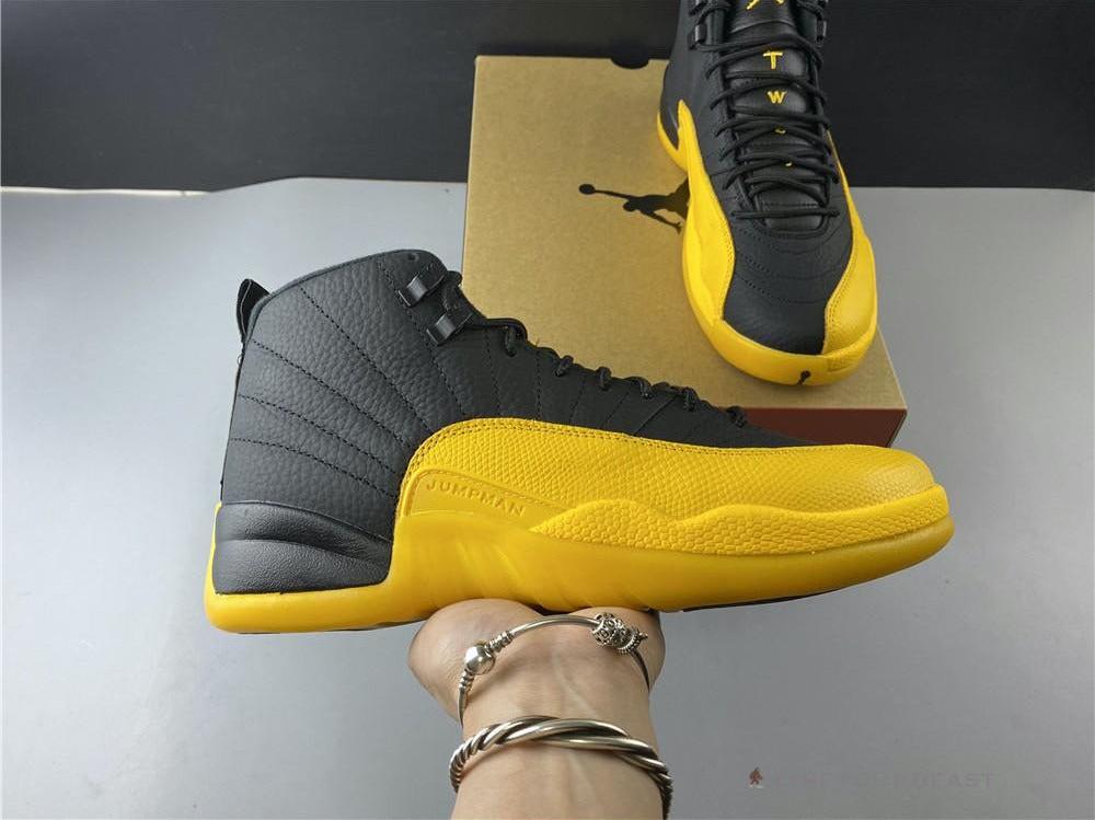 Air Jordan 12 Retro Black 'University Gold'