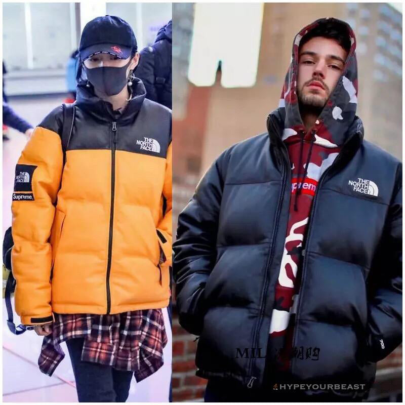 TNF X Supreme Jacket Yellow