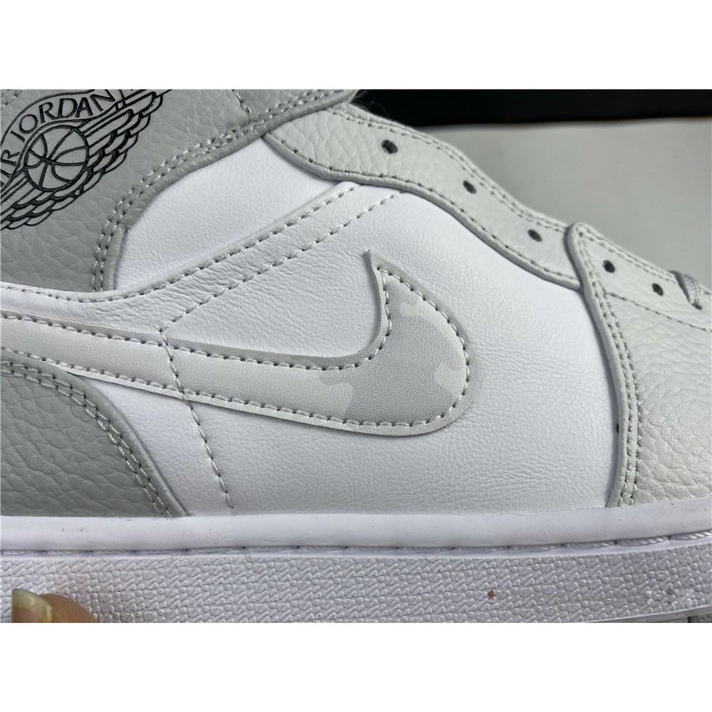 Air Jordan 1 Mid White Camo'