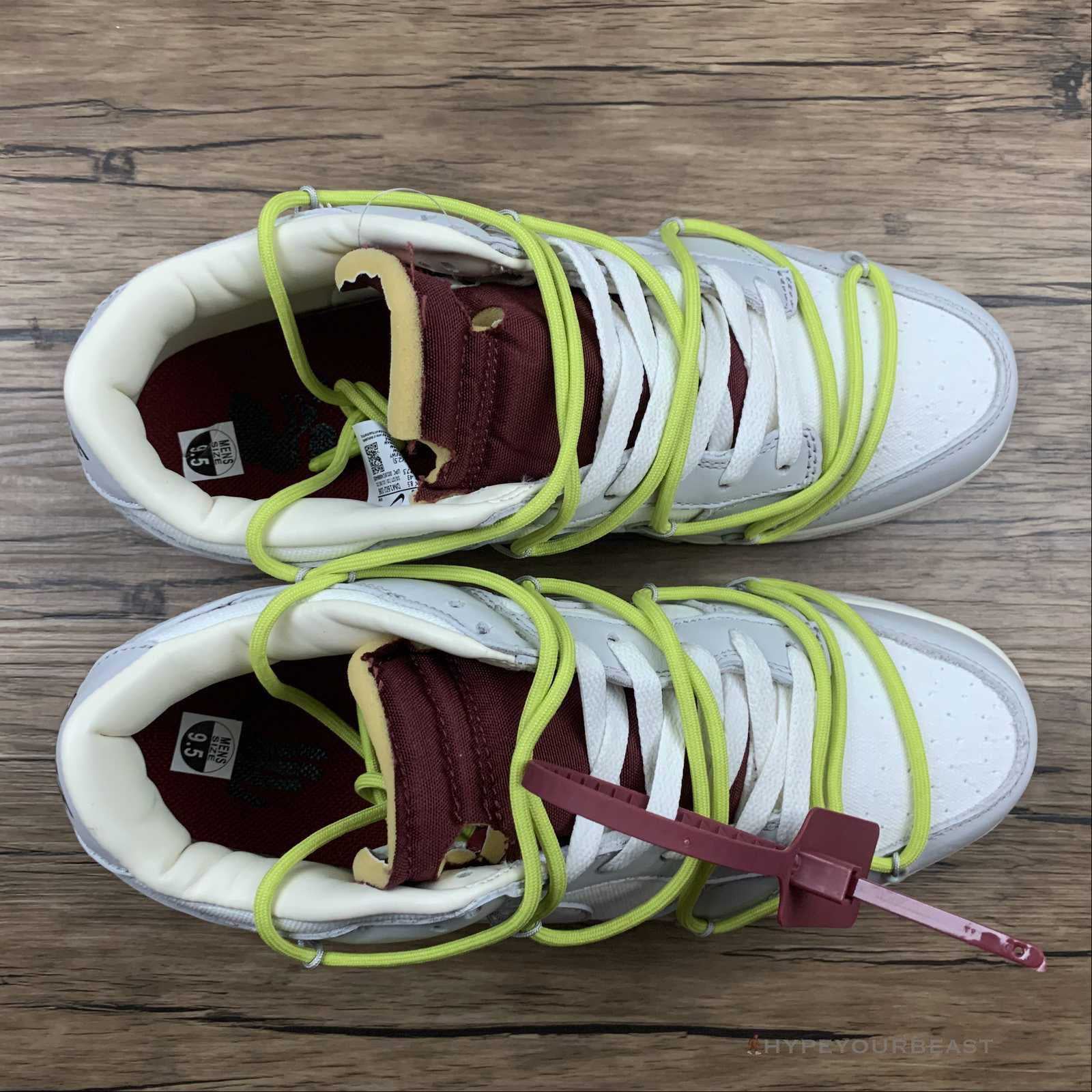 Off White X Nike Dunk Low  'Dear Summer - The 08/50'