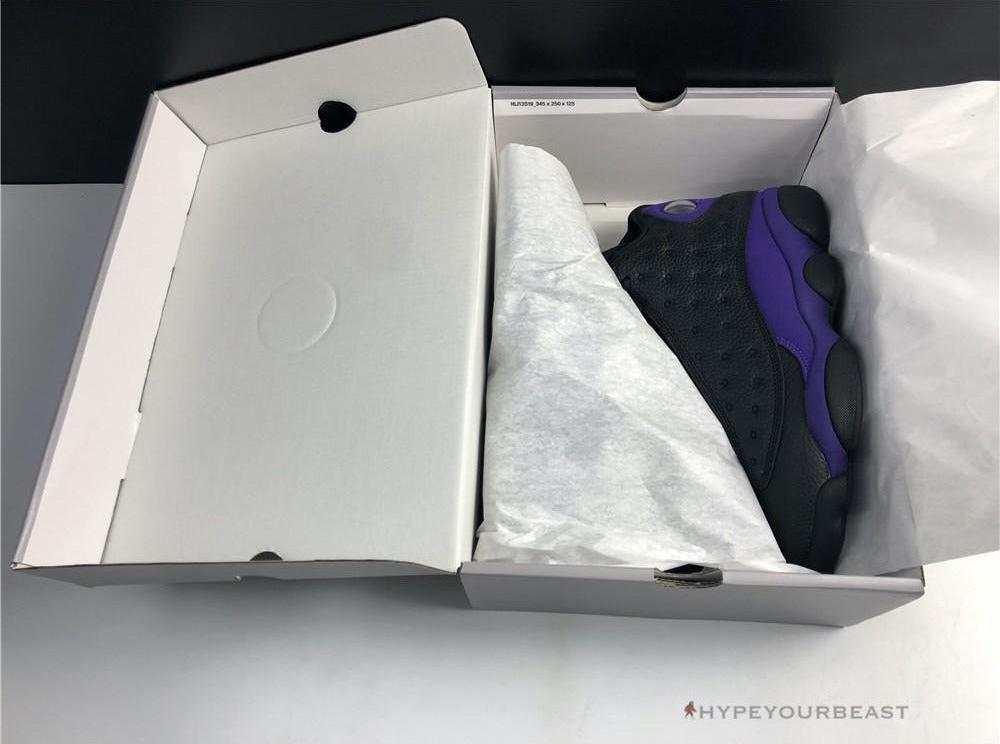 Air Jordan 13 Black / Purple