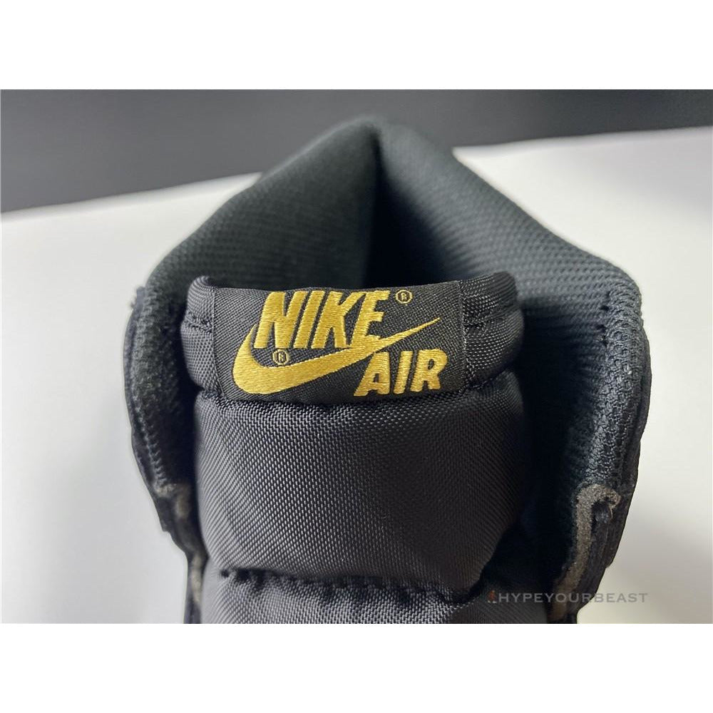 Air Jordan 1 High 'Black Metallic Gold'