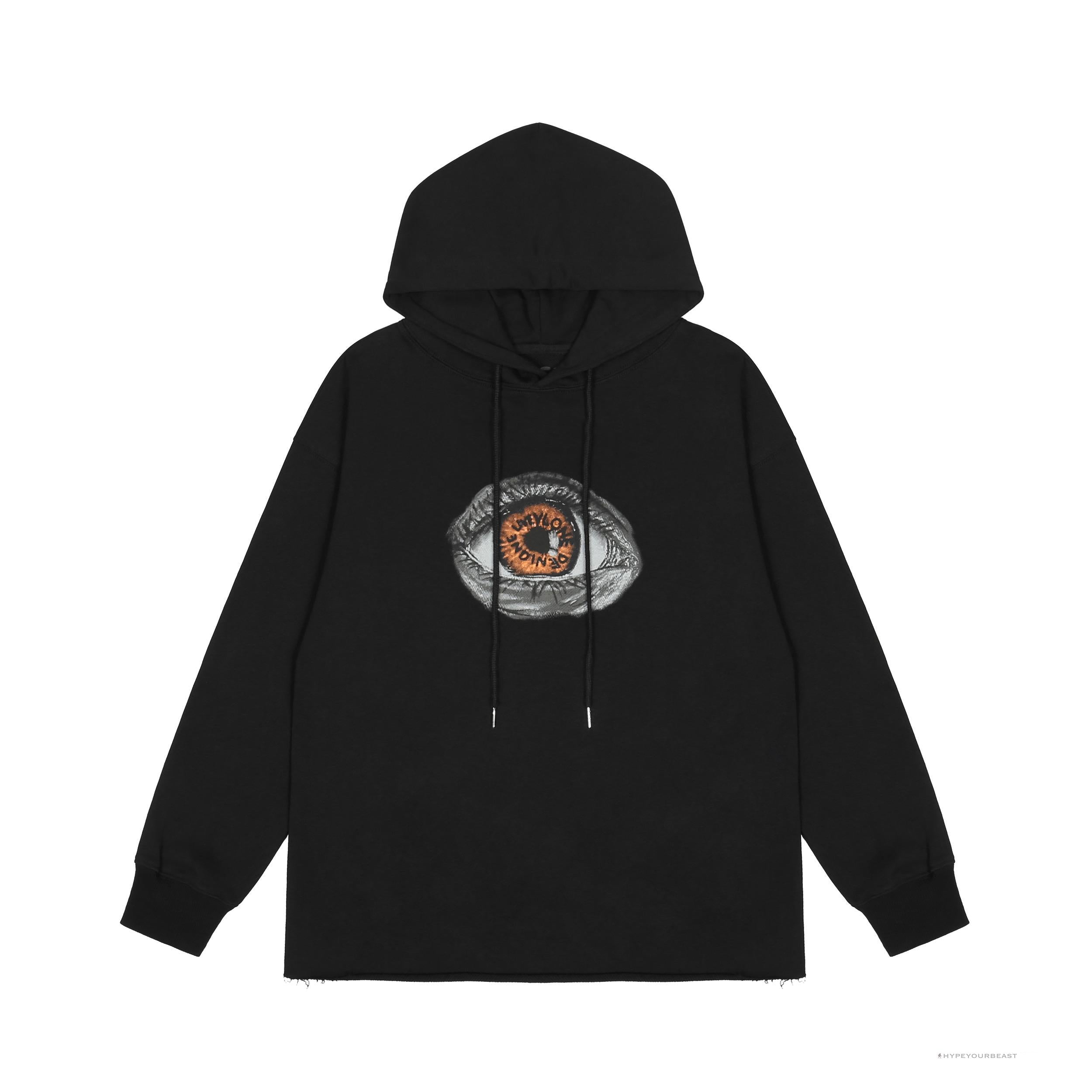 Vlone Hoodie Black Snake Eye