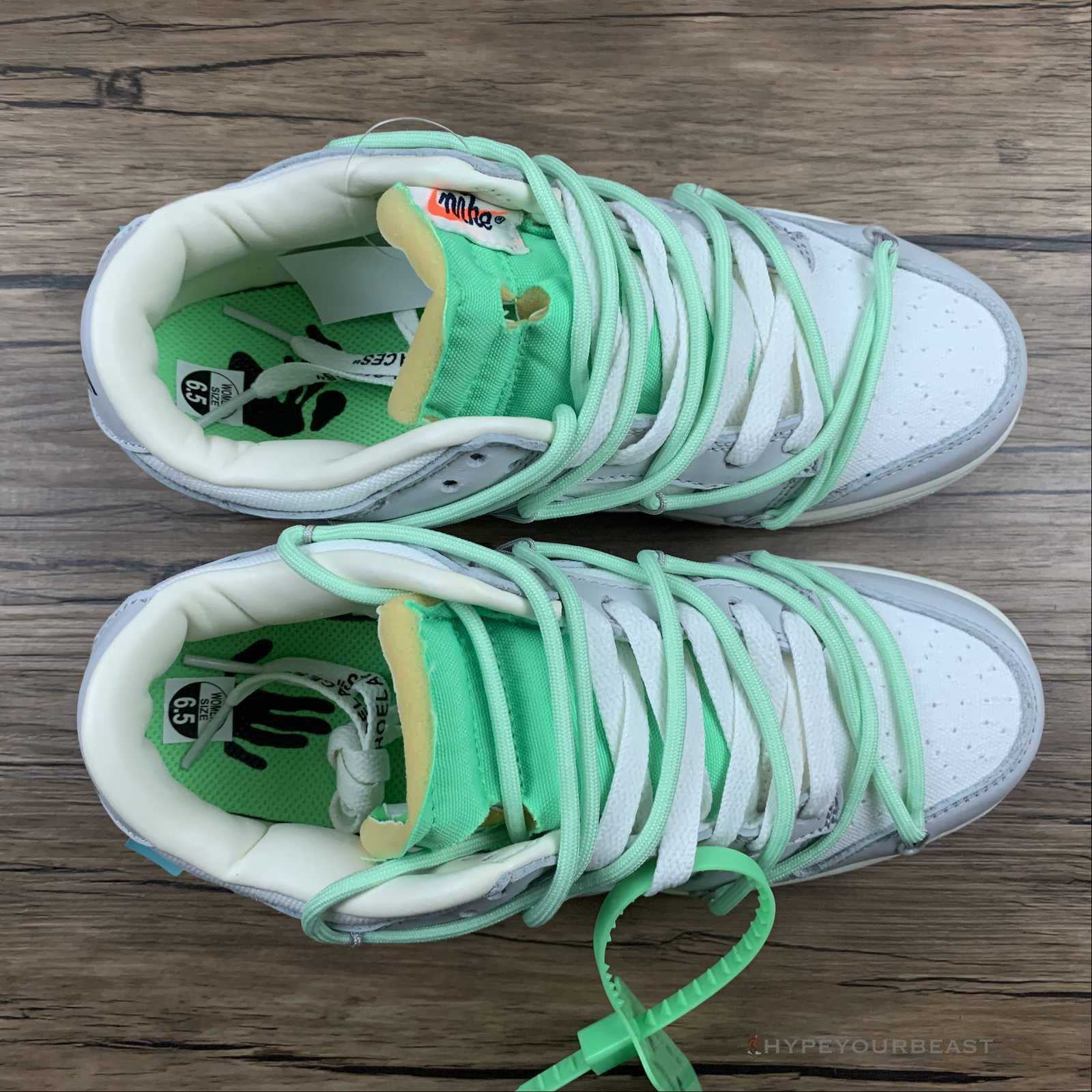 Off White X Nike Dunk Low 'Dear Summer - The 07/50'