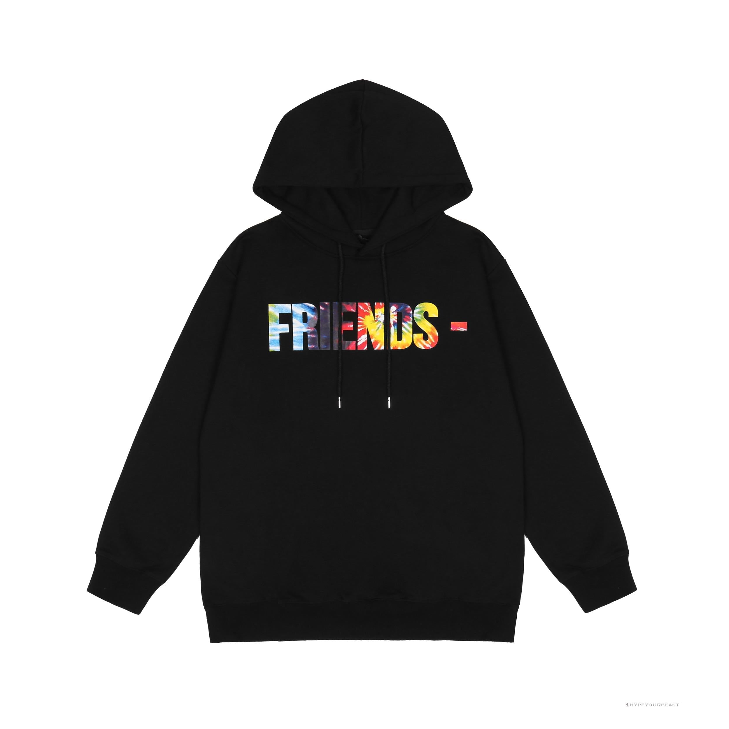 Vlone Friends Hoodie Black