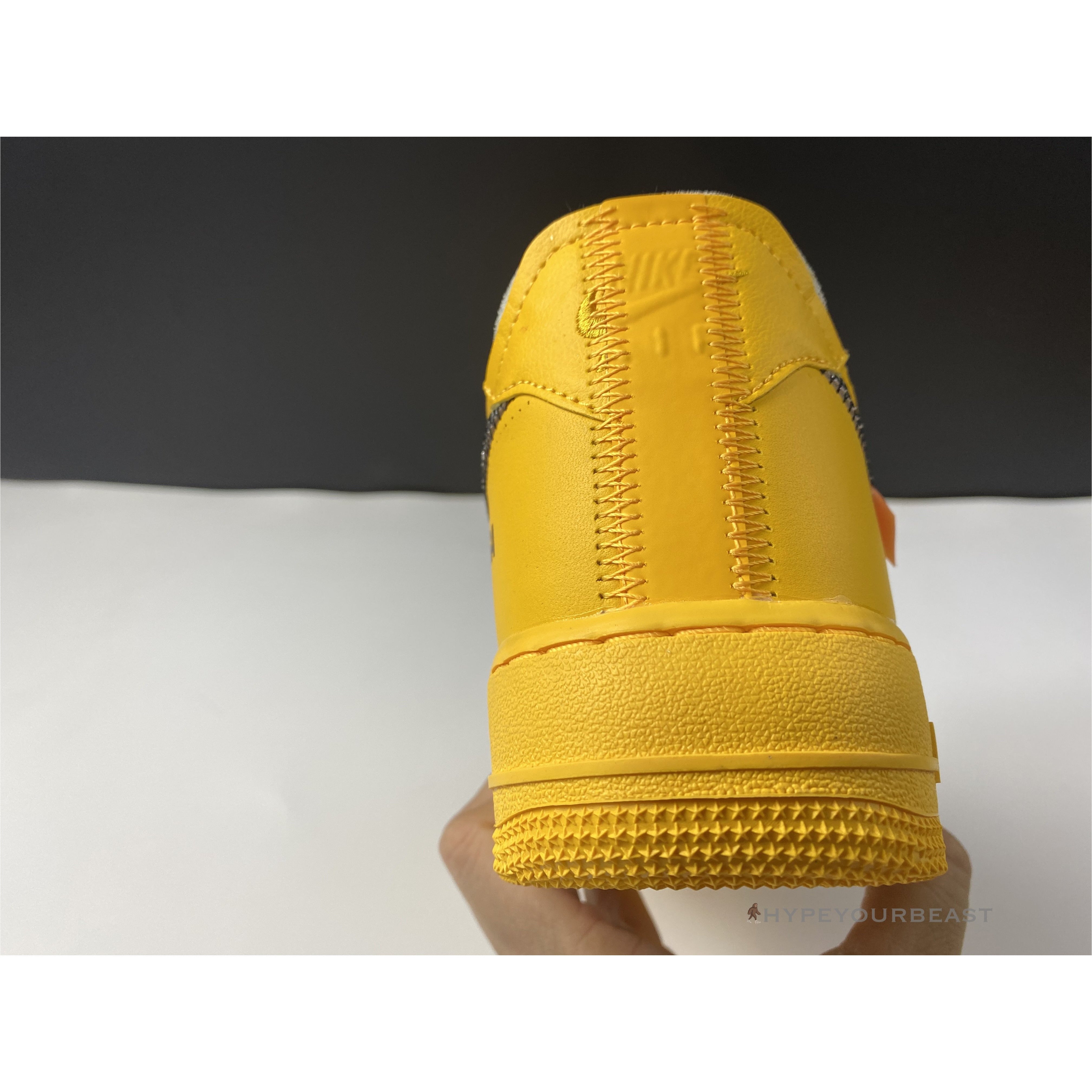 Off White X Air Force 1 Low 'Yellow'