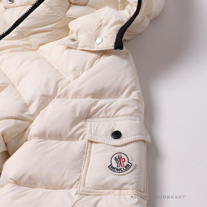 MNCLR Puffer Jacket White