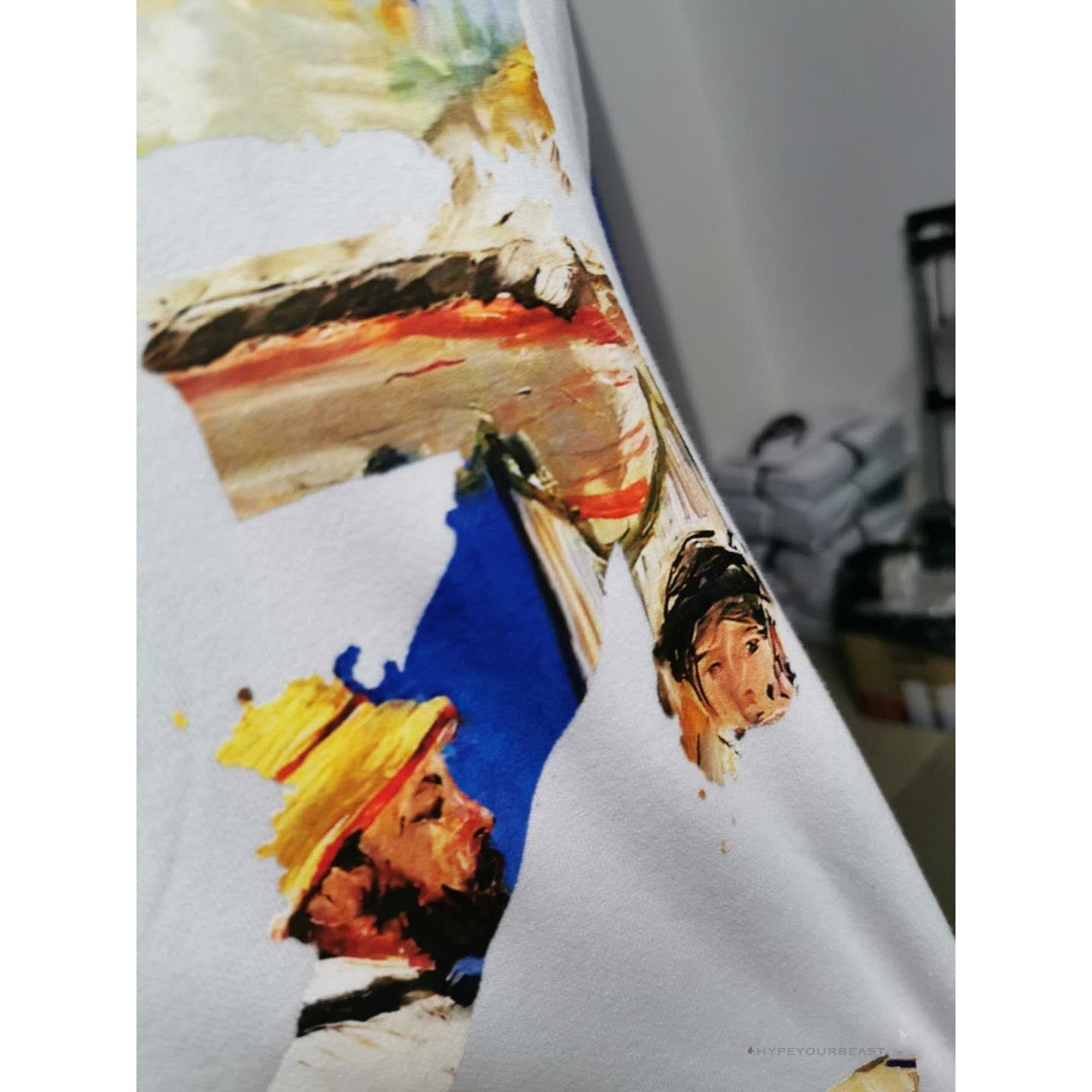 Off White Hoodie White Sail