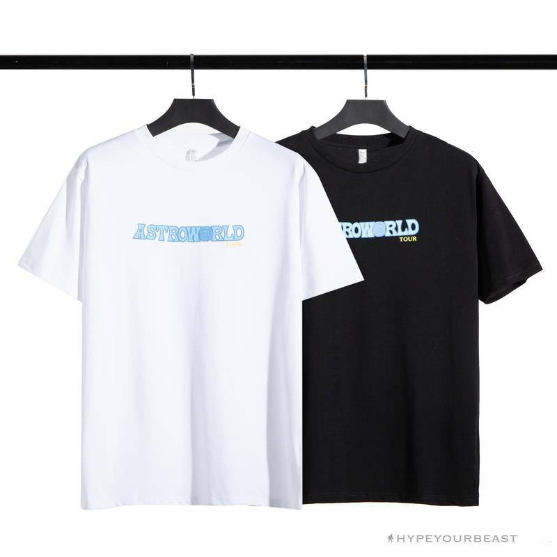 OFF-WHITE Travis Scott Cactus Jack Astroworld Tee Shirt 'BLACK'