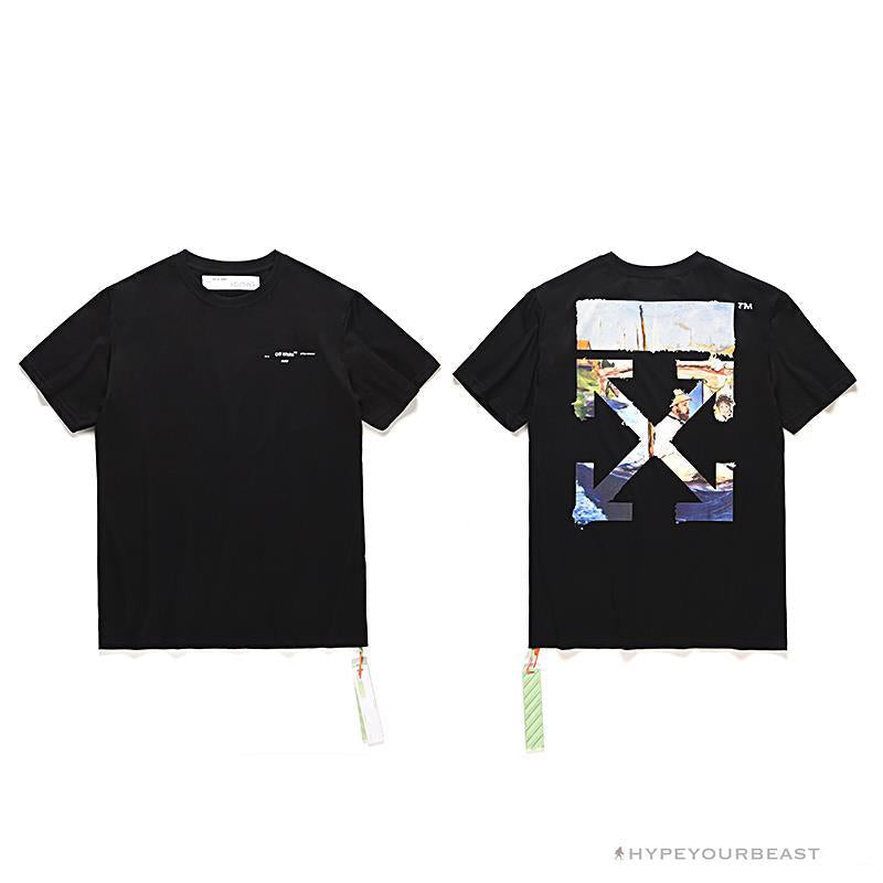 OFF-WHITE Monet Tee Shirt 'BLACK'